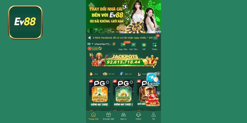 4 điểm mạnh của thương hiệu EV88
