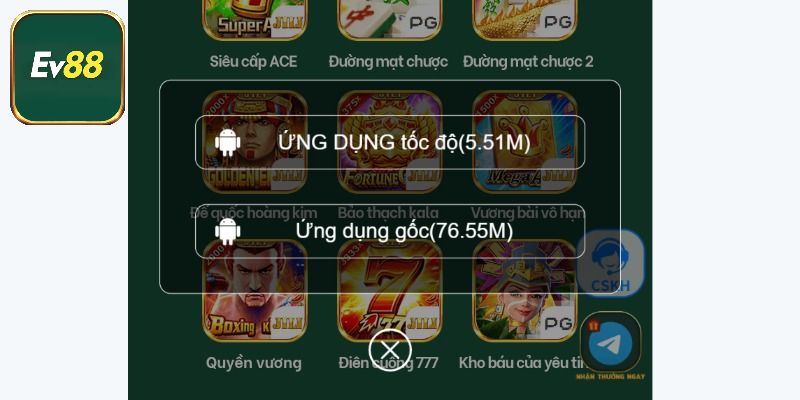 Hướng dẫn tải Ev88 trên điện thoại Android